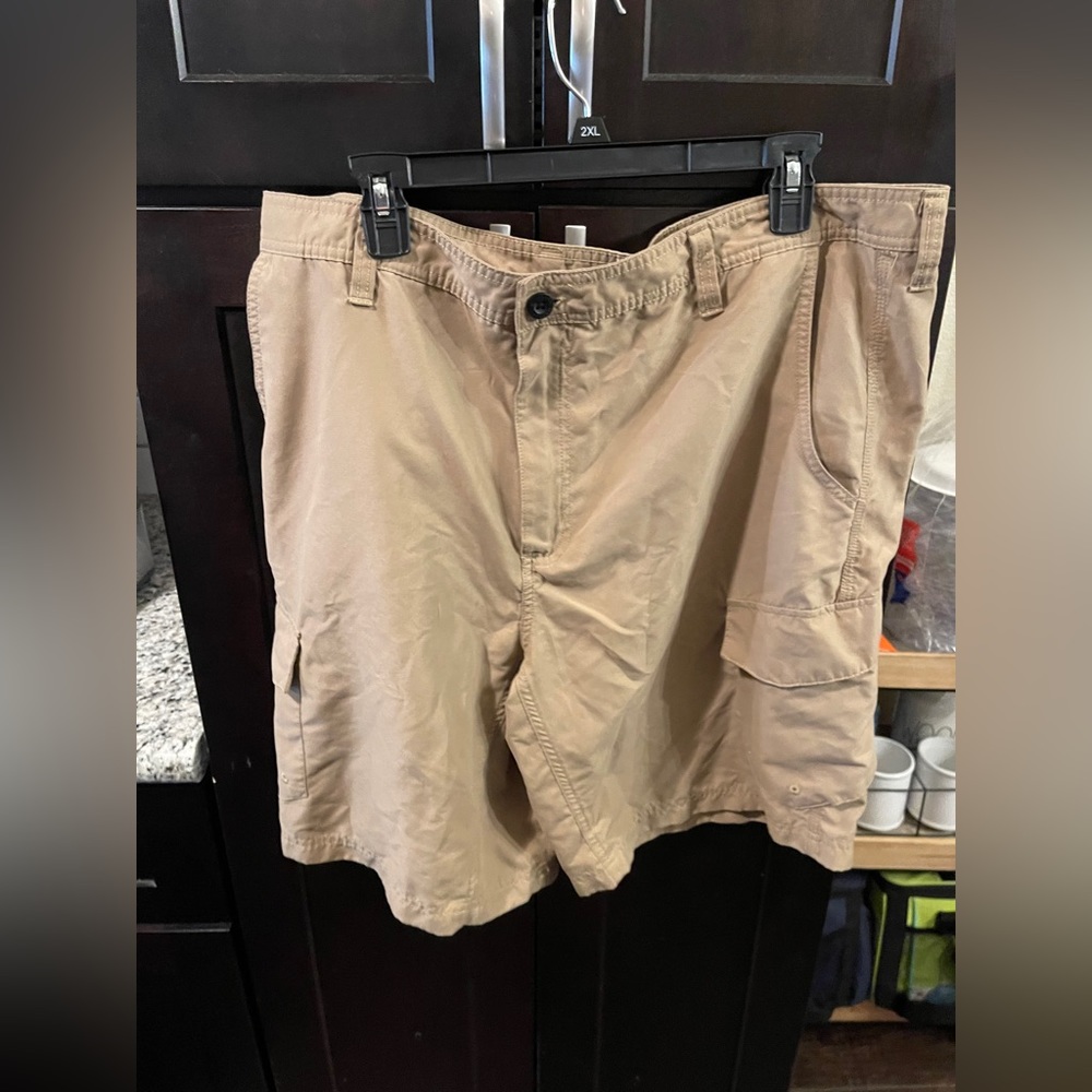 Tan Magellan Water Repellant shorts